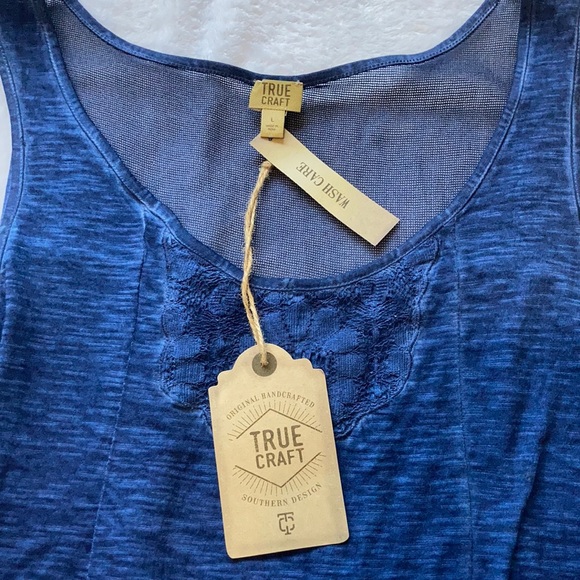 NWT Navy Tank Top - Picture 2 of 4